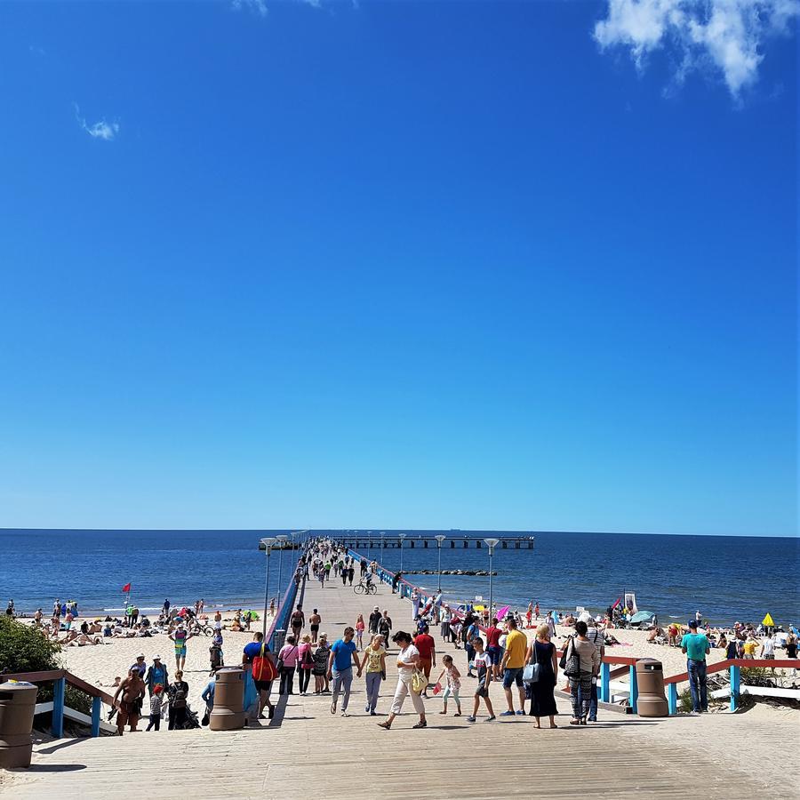 Alanga Hotell Palanga Eksteriør bilde